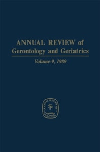 Annual Review of Gerontology and Geriatrics