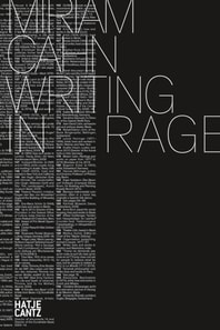 Miriam Cahn. WRITING IN RAGE