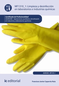 Limpieza y desinfeccion en laboratorios e industrias quimicas. QUIE0308