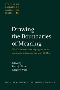 Drawing the Boundaries of Meaning