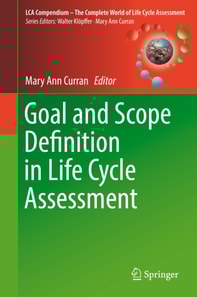 Goal and Scope Definition in Life Cycle Assessment