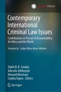 Contemporary International Criminal Law Issues