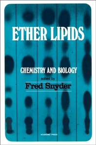 Ether Lipids Chemistry and Biology