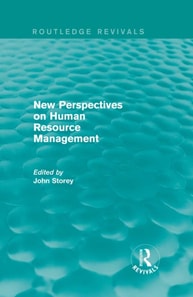 New Perspectives on Human Resource Management (Routledge Revivals)
