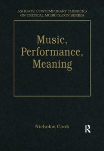 Music, Performance, Meaning