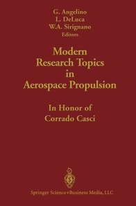 Modern Research Topics in Aerospace Propulsion