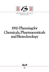1992-Planning for Chemicals, Pharmaceuticals and Biotechnology