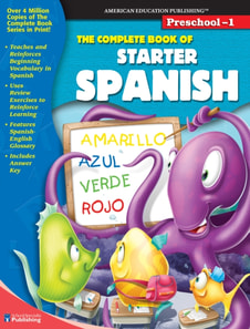 Complete Book of Starter Spanish, Grades Preschool - 1