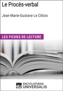 Le Proces-verbal de Jean-Marie-Gustave Le Clezio