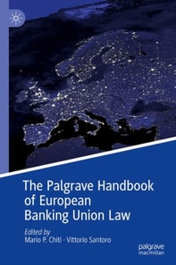 Palgrave Handbook of European Banking Union Law