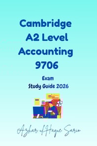 Cambridge A2 Level Accounting 9706
