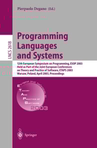 Programming Languages and Systems