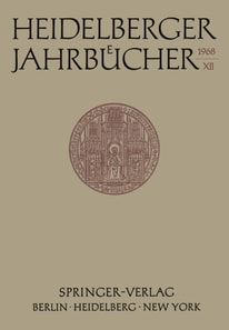 Heidelberger Jahrbücher