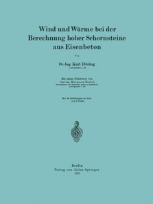 Wind und Wärme bei der Berechnung hoher Schornsteine aus Eisenbeton