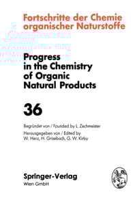 Fortschritte der Chemie Organischer Naturstoffe / Progress in the Chemistry of Organic Natural Products