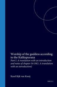 Worship of the goddess according to the Kalikapurana