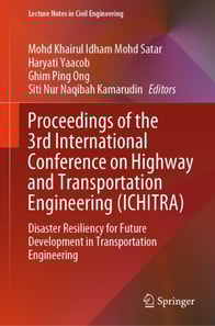 Proceedings of the 3rd International Conference on Highway and Transportation Engineering (ICHITRA)