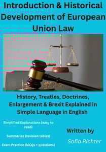 Introduction & Historical Development of European Union Law