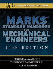 Marks' Standard Handbook for Mechanical Engineers