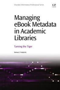 Managing eBook Metadata in Academic Libraries