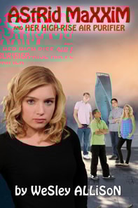 Astrid Maxxim and Her High-Rise Air Purifier