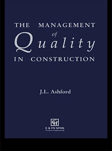 Management of Quality in Construction