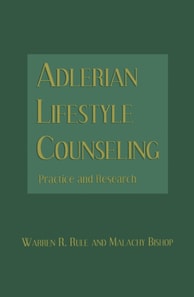 Adlerian Lifestyle Counseling