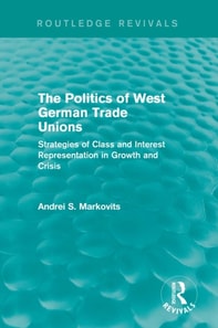 Politics of West German Trade Unions