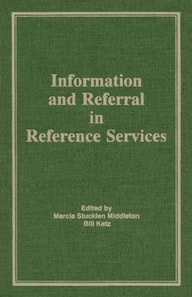 Information and Referral in Reference Services