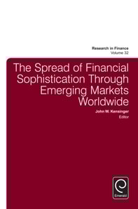 Spread of Financial Sophistication Through Emerging Markets Worldwide