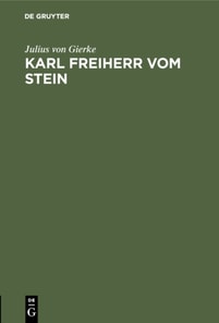 Karl Freiherr vom Stein