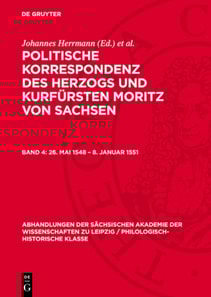 26. Mai 1548 – 8. Januar 1551