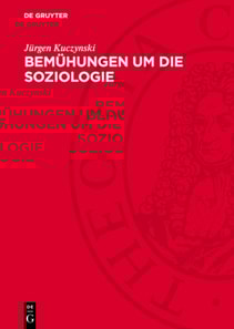 Bemühungen um die Soziologie