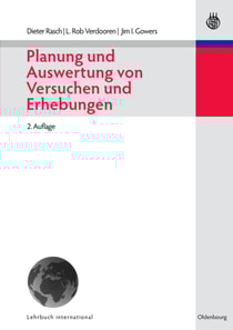 Planung und Auswertung von Versuchen und Erhebungen