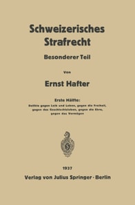 Schweizerisches Strafrecht