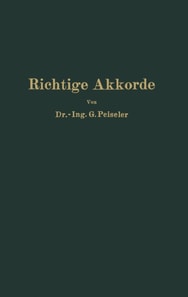 Richtige Akkorde