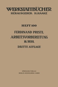 Arbeitsvorbereitung