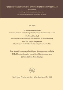 Die Auswirkung regelmäßiger Atempausen auf die CO2-Elimination der maschinell beatmeten und perfundierten Hundelunge