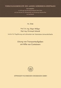 Lösung von Transportaufgaben mit Hilfe von Containern