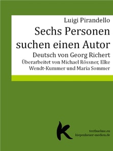 SECHS PERSONEN SUCHEN EINEN AUTOR