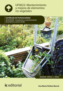 Mantenimiento y mejora de elementos no vegetales. AGAO0208