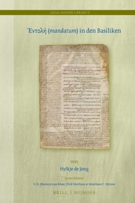 ??t??? (mandatum) in den Basiliken