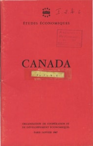Etudes economiques de l'OCDE : Canada 1967