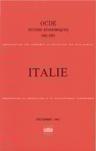 Etudes economiques de l'OCDE : Italie 1983