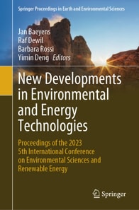 New Developments in Environmental and Energy Technologies