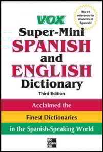 Vox Super-Mini Spanish and English Dictionary, 3rd Edition