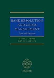Bank Resolution and Crisis Management
