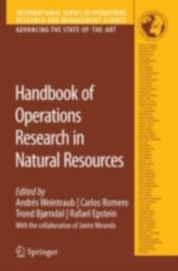 Handbook of Operations Research in Natural Resources