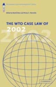 WTO Case Law of 2002