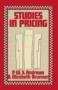Studies in Pricing